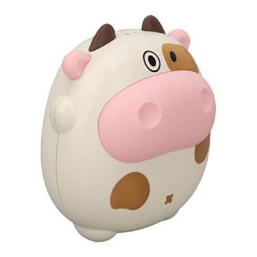 Imagem de Aquecedor Manual Elétrico, Luz Noturna 2 Níveis Aquecedor Manual Aquecimento Rápido para Inverno (Bege)