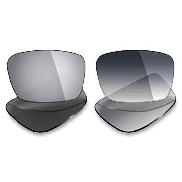 Imagem de 2 pares de lentes polarizadas de substituição da Mryok para óculos de sol Oakley Fuel Cell – Opções