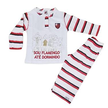 Imagem de Pijama Infantil Flamengo Longo Oficial