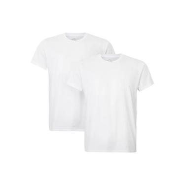 Imagem de Kit 2 Camisetas Masculinas Calvin Klein Branco U9000-0900  masculino
