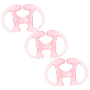 Imagem de Homoyoyo 6 Pares Par De Fones De Ouvido Inserção De Fone De Ouvido Suprimentos Diários Fone De Ouvido De Silicone Sem Fio Rosa Gel De Sílica Portátil Plugue De Fone De Ouvido