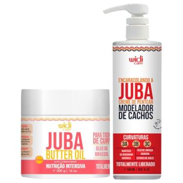 Imagem de Kit Juba Widi Care Creme Pentear Encaracolando E Mascara Butter Nutrição Intensa Capilar