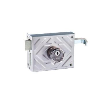 Imagem de fechadura para portao f1500 tetra prata alianca