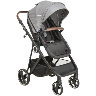 Imagem de Carrinho de Bebe Passeio Moises Kiddo Cosmos Melange Grafite