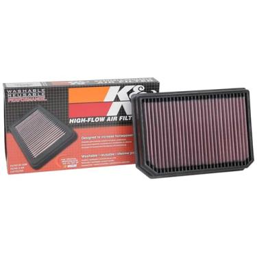 Imagem de K&N Filtro de ar do motor: alto desempenho, premium, lavável, filtro de substituição: serve para MERCEDES BENZ (A220, A250, A35 AMG), 33-3133
