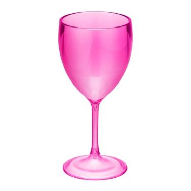 Imagem de Kit Taça Vinho - 12 Unidades (Rosa Neon)