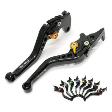 Imagem de Par Manete Embreagem Freio Esportivo Moto Cb 600f Hornet - Stark Race,