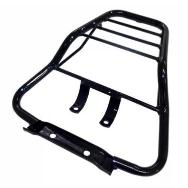 Imagem de Bagageiro Titan125 2000 a 2008 Preto Polimet - Serjão Motopeças