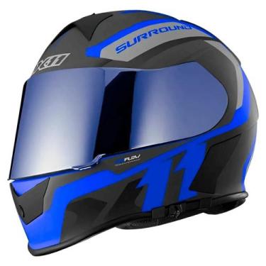 Imagem de Capacete X11 Revo Pro Surround Azul - X11 EXPERT RIDERS, 60