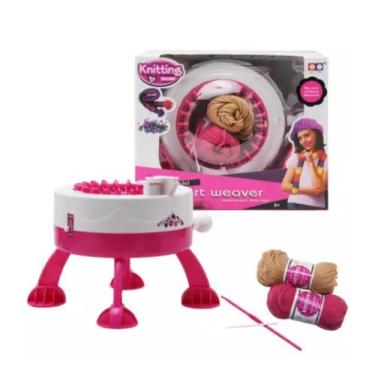 Imagem de Máquina de Fazer Tricô Manual 22 Agulhas Gorro Cachecol - Doce Ternura