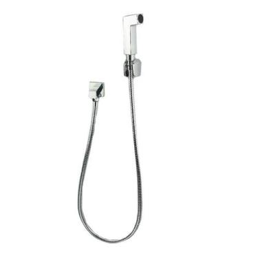 Imagem de Ducha Higienica Para Banheiro Completa Cromada Acabamento Metal - CREA