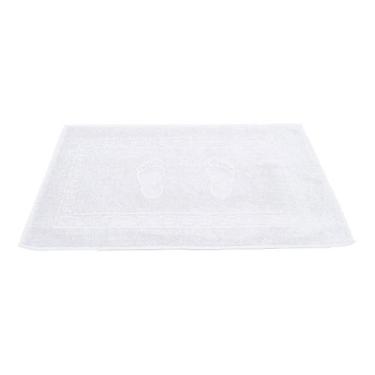 Imagem de Toalha de Pés Para Piso Tapete Banheiro Felpudo Desenho Pezinhos 45x70