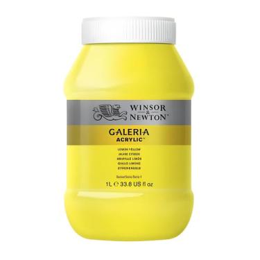 Imagem de Tinta Acrilica Galeria Winsor & Newton  1l Sr1 Escolha a Cor, LEMON YE