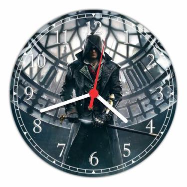 Imagem de Relógio De Parede Game Assassins Creed Jogos Decoração Quartz - Vital 