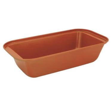 Imagem de Forma Retangular 22,5 x 15 fundo cor cobre superior aço bolo - MIMO