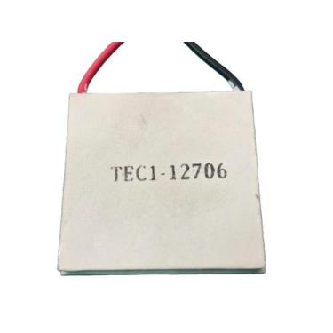 Imagem de 5x Pastilha Peltier Tec1-12706 40x40mm 12v 6amp