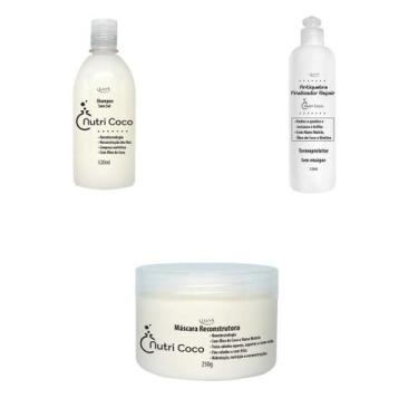 Imagem de Termoprotetor Antiqueda Restaura Shampoo Másc. E Finalizador - Lucy's