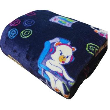 Imagem de Manta Gamer Cobertor Micro Fibra Infantil Juvenil 110 X 150 - Mili Mul