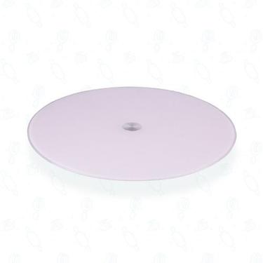 Imagem de Bailarina Giratória De Vidro Confeitar Cor Rosa 30cmx5mm - ET