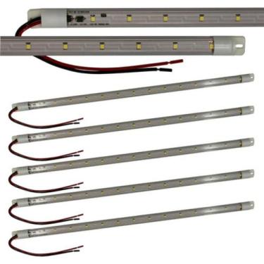Imagem de Kit 5 Peças Barra Led Régua Multiuso Freezer 7w Ip67 590mm - LedBe Tec
