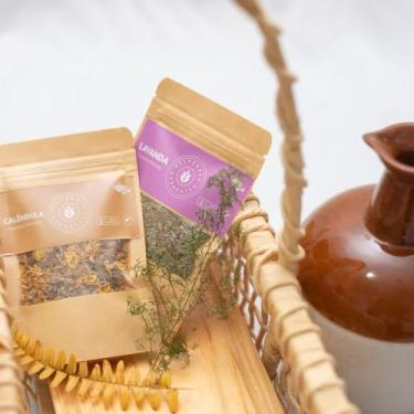 Imagem de Kit Chá Lavanda com 3 unidades + 1 Vela Aromática. - Aliveness Premium