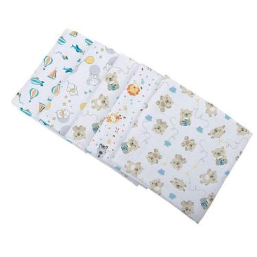 Imagem de FRALDA Bebê Especial Estampada 5 un - Incomfral Bambi 65 x 65 cm 100% 