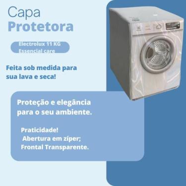 Imagem de Capa para secadora electrolux 11kg stl11 sth11 transparente - Clean Ca