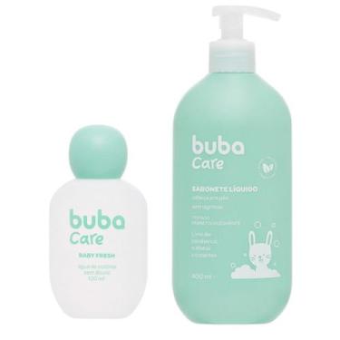 Imagem de Kit Bebê Colônia Baby Fresh 100ml Sabonete Líquido 400ml Buba Care