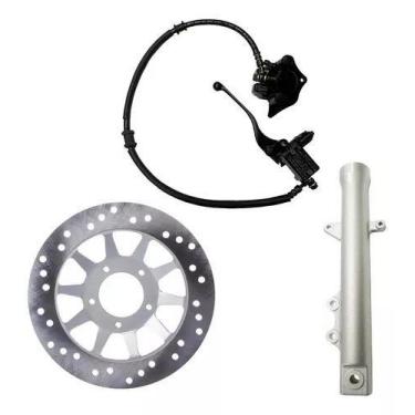 Imagem de Kit Sistema Freio Disco Cg150 Titan150 2004 A 2008 Completo Cubo Siste