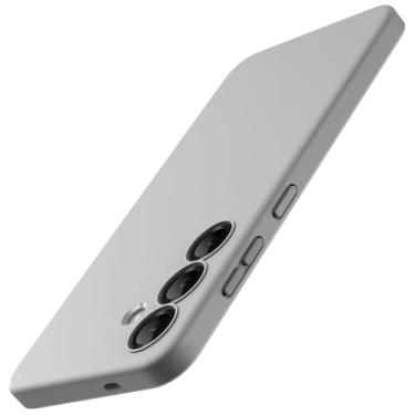 Imagem de JETech Capa Slim Fit para Samsung Galaxy S25 5G, Proteção Total da Lente da Câmera, Case Protetora Fina de TPU Macio para Telefone, Capinha Acabamento Fosco, à Prova de Choque (Sombra Prata)