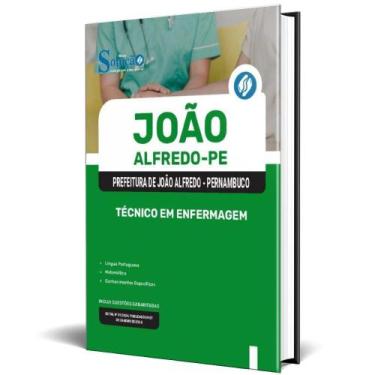 Imagem de Apostila Prefeitura João Alfredo Pe 2025 Técnico Em - Editora Solucao