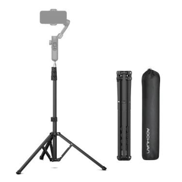 Imagem de Tripé AOCHUAN 67cm para iPhone - Carga Máxima 8kg - com Bolsa de Armaz