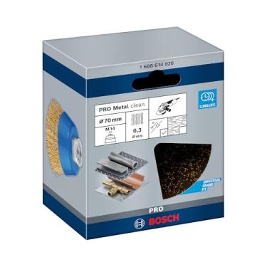 Imagem de Bosch Escova de Aço PRO Metal Clean ondulado 70mm