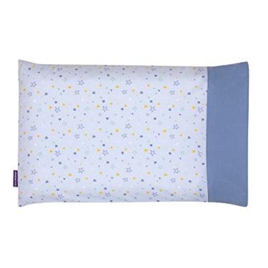 Imagem de Fronha para Travesseiro Azul Bebê Clevamama