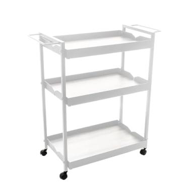 Imagem de METALTRU - Carrinho Multiuso Metalon, Branco com Branco.