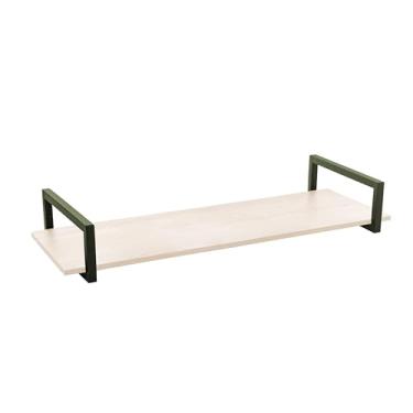 Imagem de METALTRU - Prateleira Simples Metalon, Verde com Legno.
