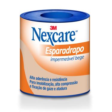 Imagem de Esparadrapo Impermeável Nexcare Bege 50mm x 3m