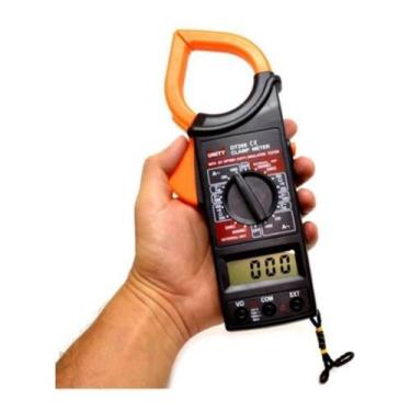 Imagem de Alicate Amperimetro Digital Portátil Multimetro - Itblue