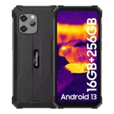Imagem de Smartphone Blackview BV8900 256GB, 8GB RAM, Tela 6,5 polegadas FHD, Câ