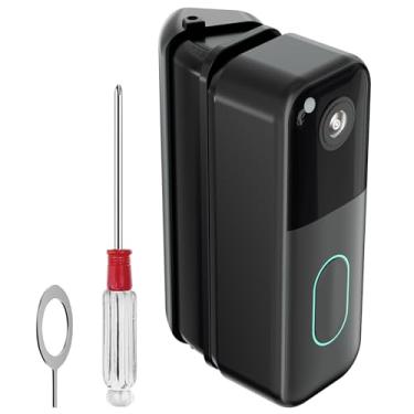 Imagem de Suporte de campainha Blink, suporte de ângulo ajustável para a nova campainha de vídeo Blink, suporte de canto de 30 a 55 graus, ajustável à esquerda/direita, amplo alcance de visualização para casa