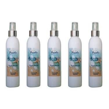 Imagem de Kit 5 Aromatizador Ambientes Aroma Acqua Marine Frasco 200Ml - Borlen