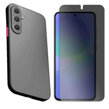 Imagem de Capa Fosca Para Samsung Galaxy A26 + Pelicula Privacidade - GR Global 