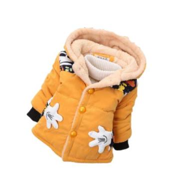 Imagem de casaco infantil jaqueta inverno blusa frio sobretudo pronta entrega - 