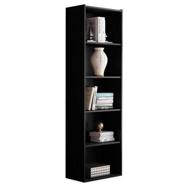 Imagem de Estante Para Livros Luiza Preto - Ajl