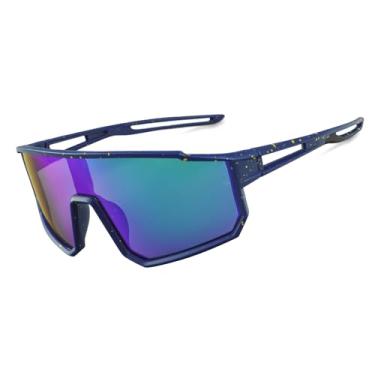 Imagem de Óculos de sol polarizados de beisebol esportivo infantil para meninos e meninas, óculos de softball, proteção UV400, armação TR90, Verde, preto