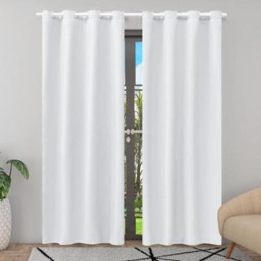 Imagem de Cortina Jasmim Para Sala Quarto Oxford Liso 2,80 X 2,20 Metros - Vitor