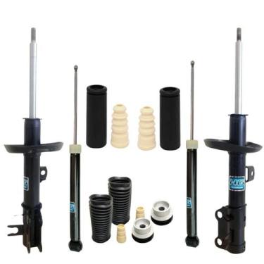 Imagem de Onix Activ 2017 2018 2019 - 4 Amortecedores Nakata + Kit Batente Sampe