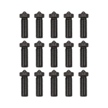 Imagem de Kit de bicos LANKEGU 15PCS endurecido para impressora 3D Anycubic Vype