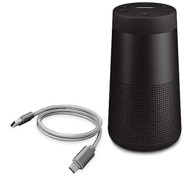 Imagem de Cabo BoxWave compatível com Bose SoundLink Revolve II (cabo da BoxWave) - Micro USB DuraCable, cabo de carregamento micro USB trançado para Bose SoundLink Revolve II - Cinza espacial
