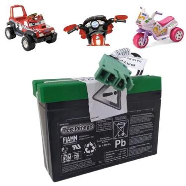 Imagem de Bateria Para Carro Elétrico Infantil Pég Perego 6v Orginal - Burigotto